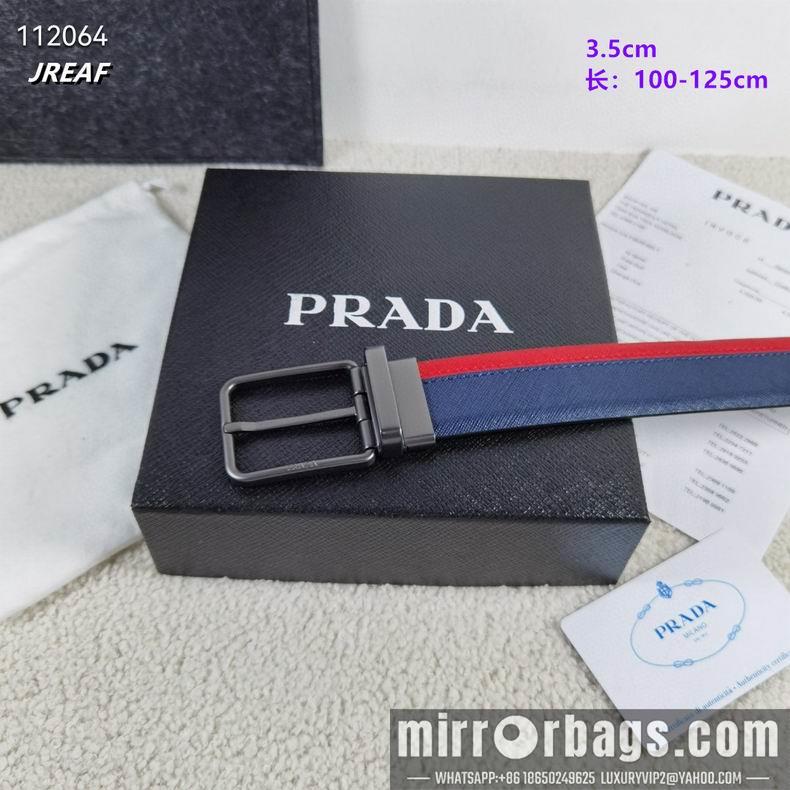 Prada belt 35mmX100-125cm 8L05