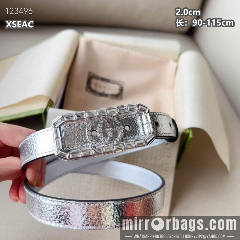 Gucci belt 20mmX90-115cm 8L23