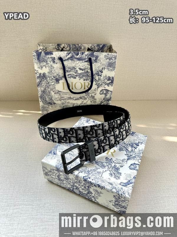 Dior belt 35mmX95-125cm 8L39
