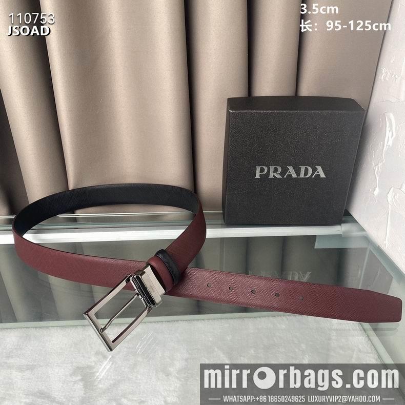 Prada belt 35mmX95-125CM 8L05