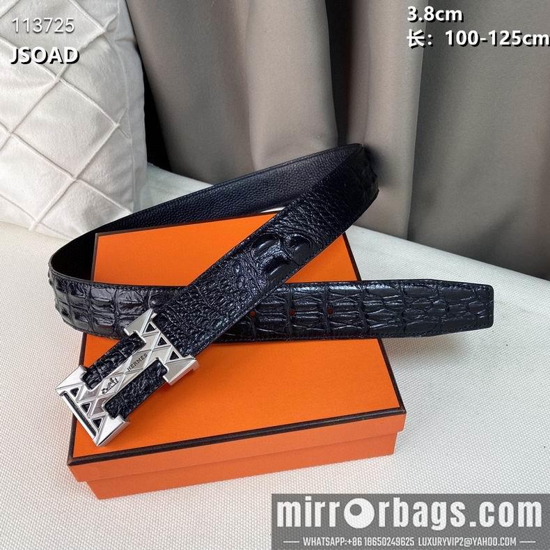 Hermes belt 38mmX100-125cm 8L082505