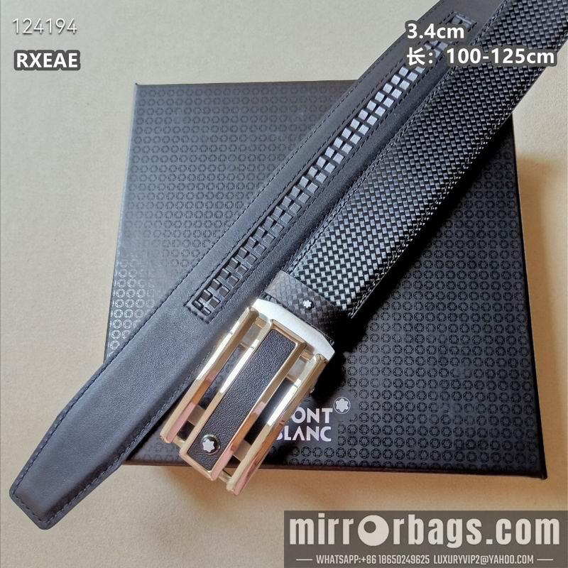 Montlanc belt 34mmX100-125cm 8L16
