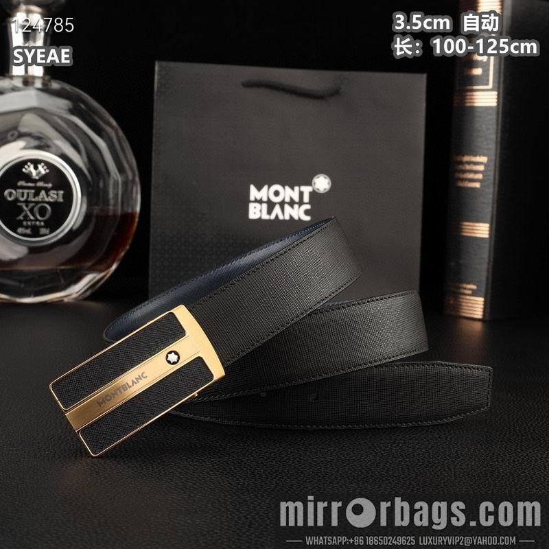 Montlanc belt 35mmX100-125cm 8L29