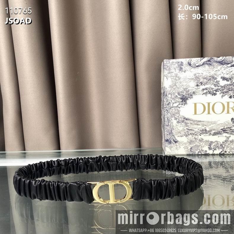 Dior Belt 20mmX90-105cm 8L02