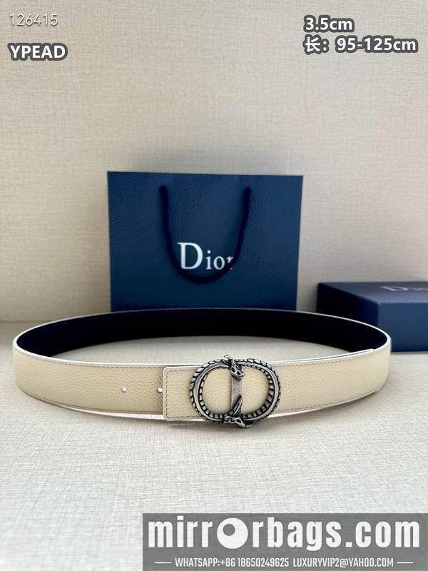 Dior belt 35mmX95-125cm 8L20