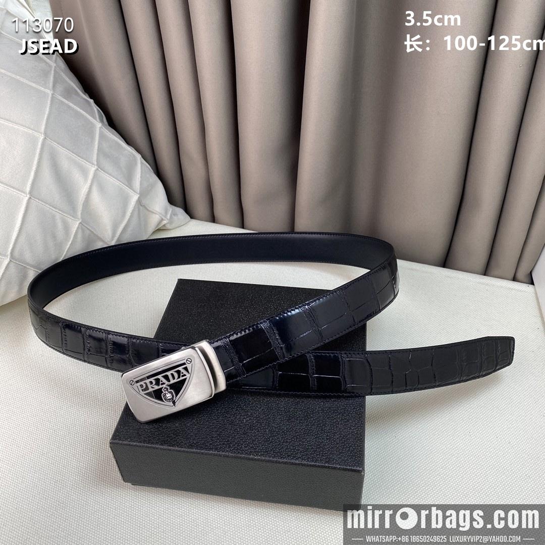 Prada belt 35mmX100-125cm 8L02