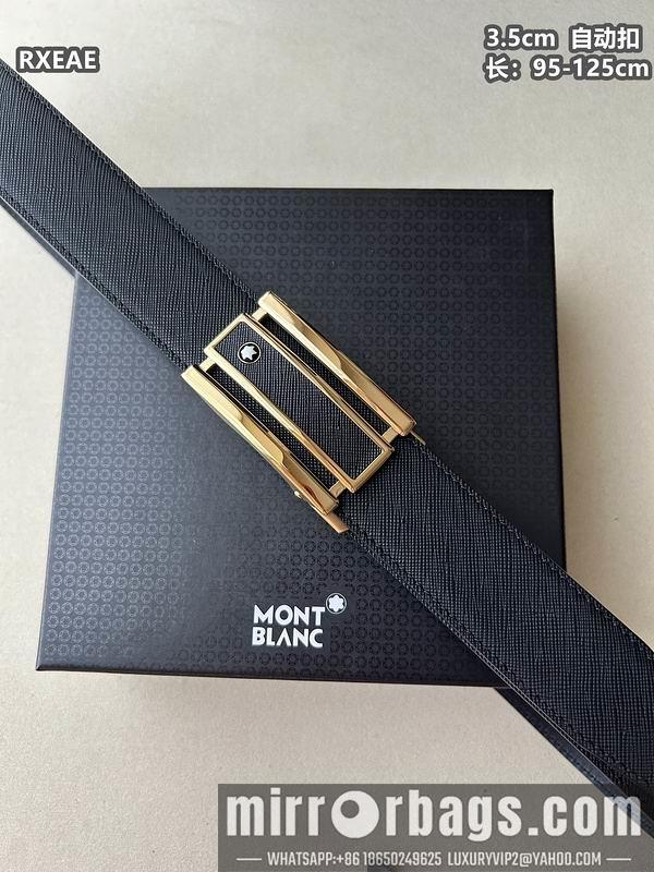 Montlanc belt 35mmX100-125cm 8L79