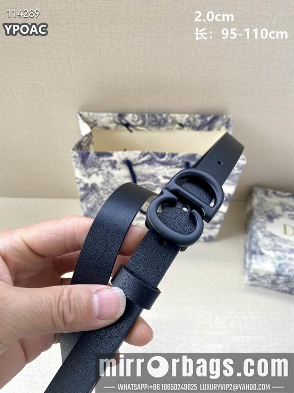 Dior Belt 20mmX95-110cm 8L17