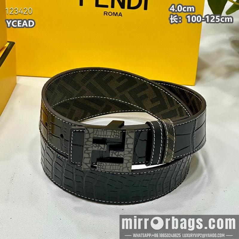 Fendi belt 40mmX100-125cm 8L58