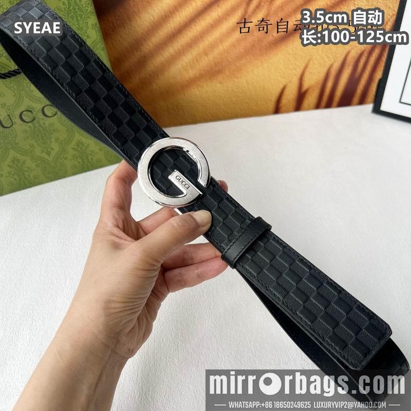 Gucci belt 35mmX100-125cm 8L96