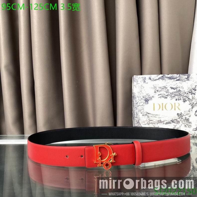 Dior belt 35mmX95-125cm 7D14