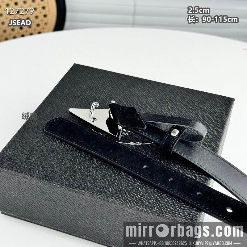 Prada belt 25mmX90-115cm 8L02