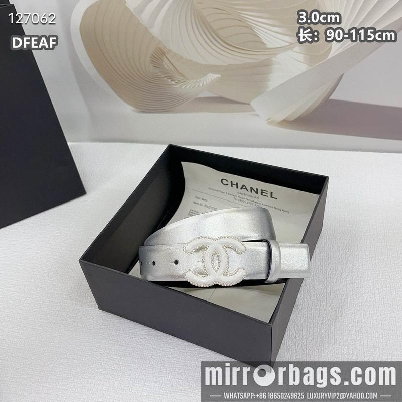 Chanel belt 30mmX90-115cm 8L36
