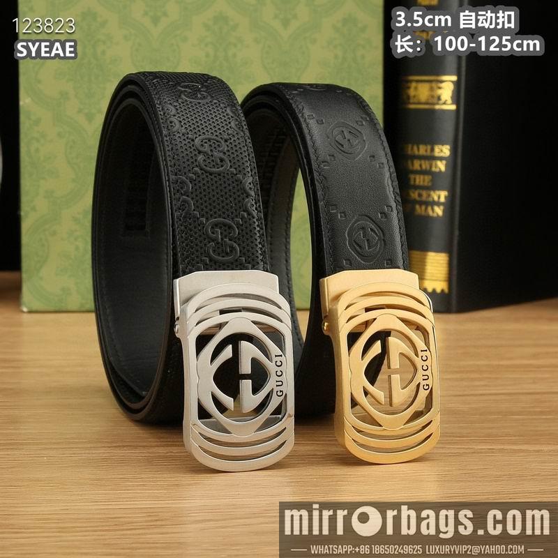 Gucci belt 35mmX100-125cm 8L45