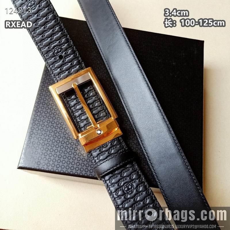 Montblanc belt 34mmX100-125cm 8L06