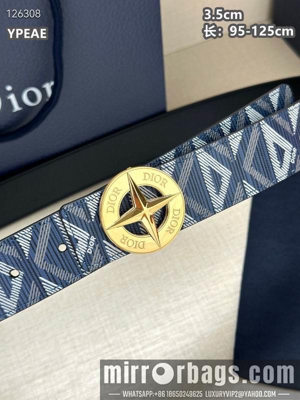 Dior belt 35mmX95-125cm 8L18
