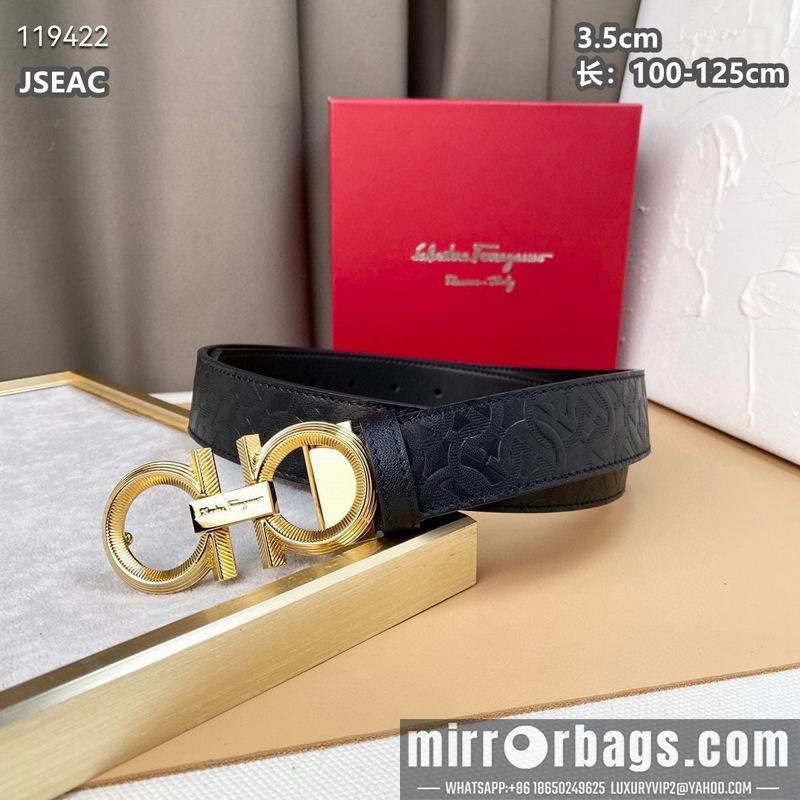 Ferragamo belt 35mmX100-125cm 8L040805