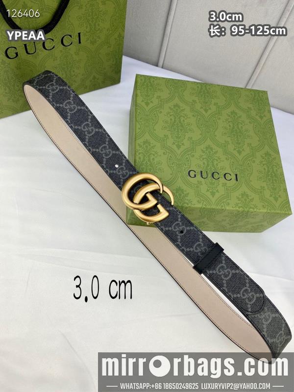 Gucci belt 30mmX95-125cm 8L20