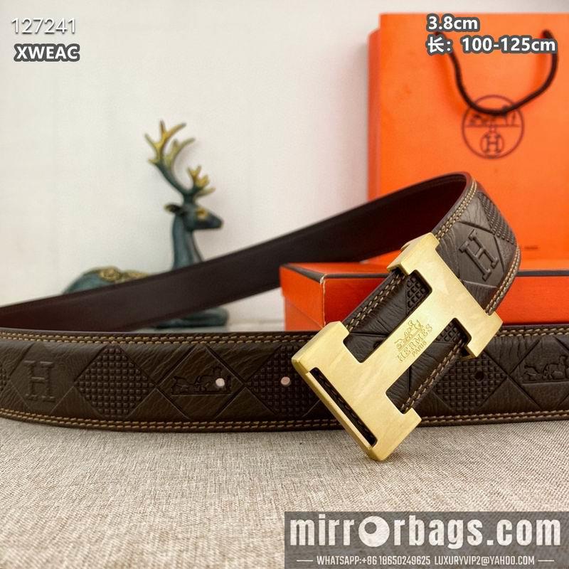 Hermes belt 38mmX100-125cm 8L49