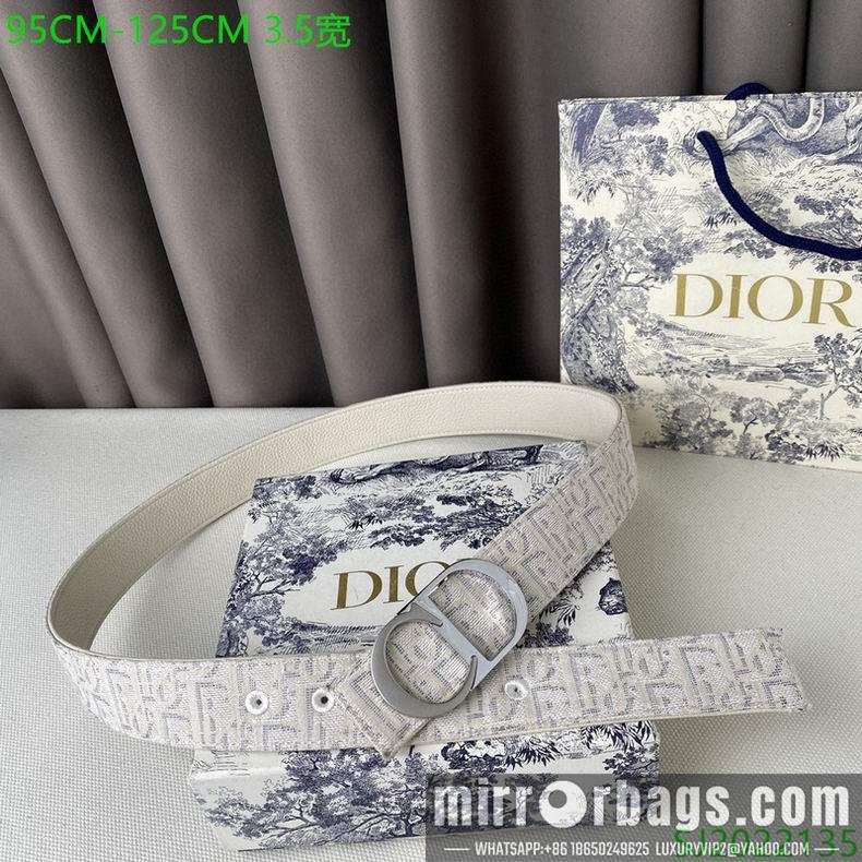 Dior belt 35mmX95-125cm 7D05