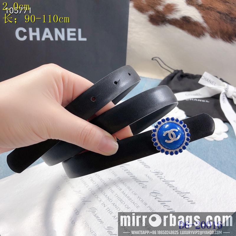 Chanel Belt 20mmX95-110CM 8L08