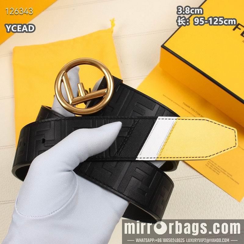 Fendi belt 38mmX95-125cm 8L26