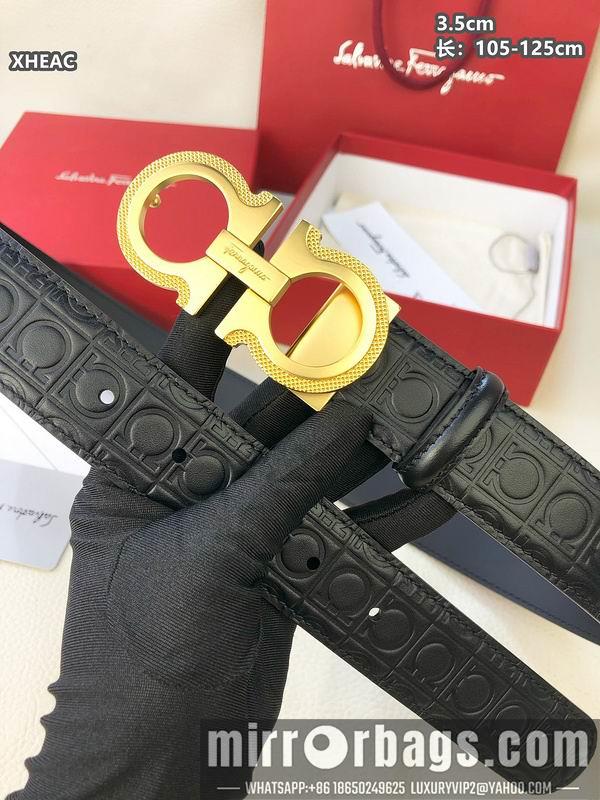 Ferragamo belt 35mmX105-125cm 8L140