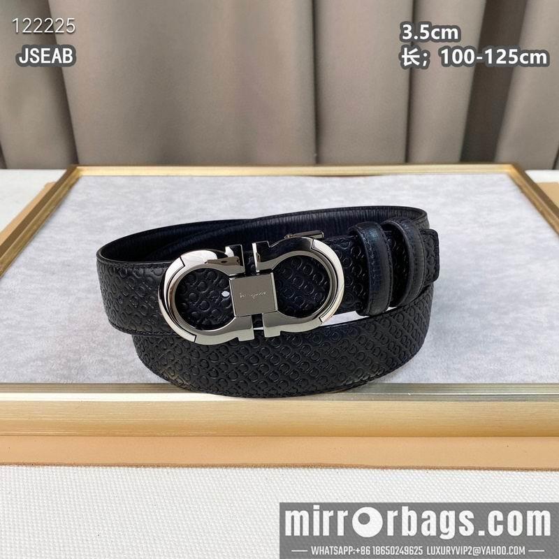Ferragamo belt 35mmX100-125cm 8L78