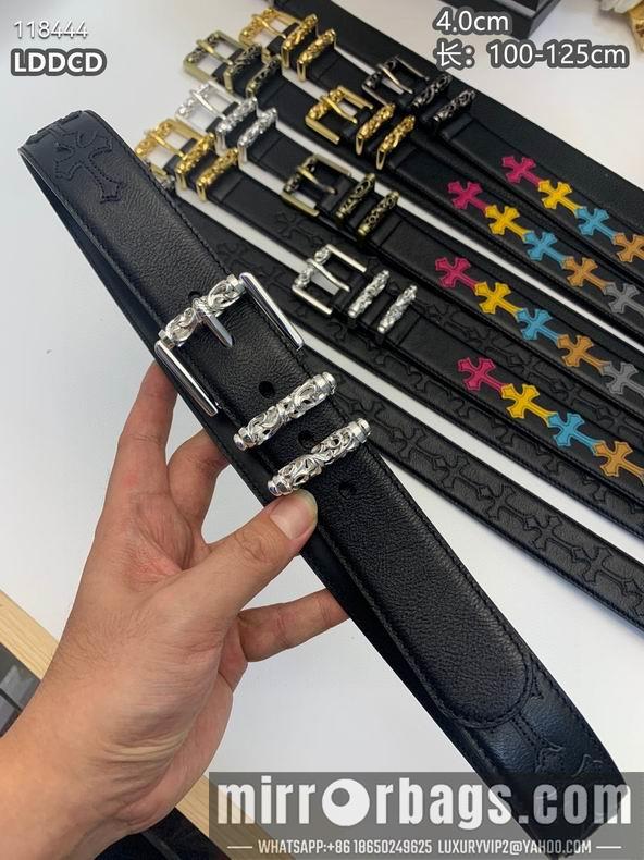 Chrome Hearts belt 38mmX100-125cm 8L25