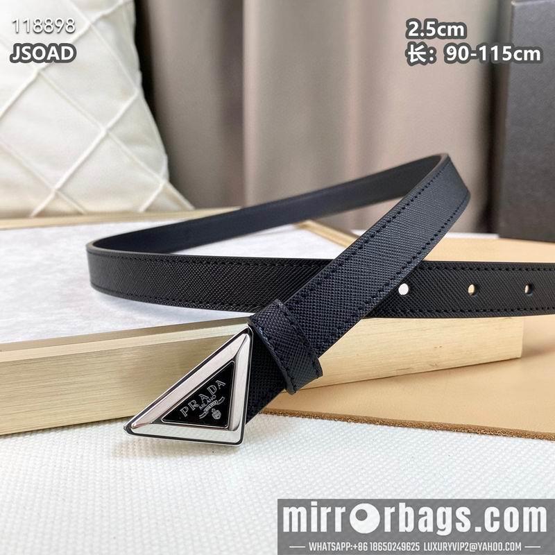 Prada belt 25mmX90-115cm 8L040801