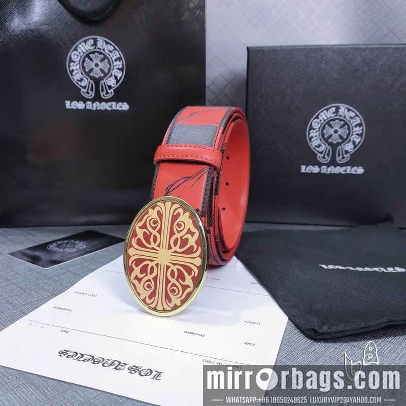 Chrome Hearts belt 38mmX80-125cm lb082004