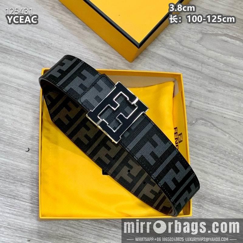 Fendi belt 38mmX100-125cm 8L23