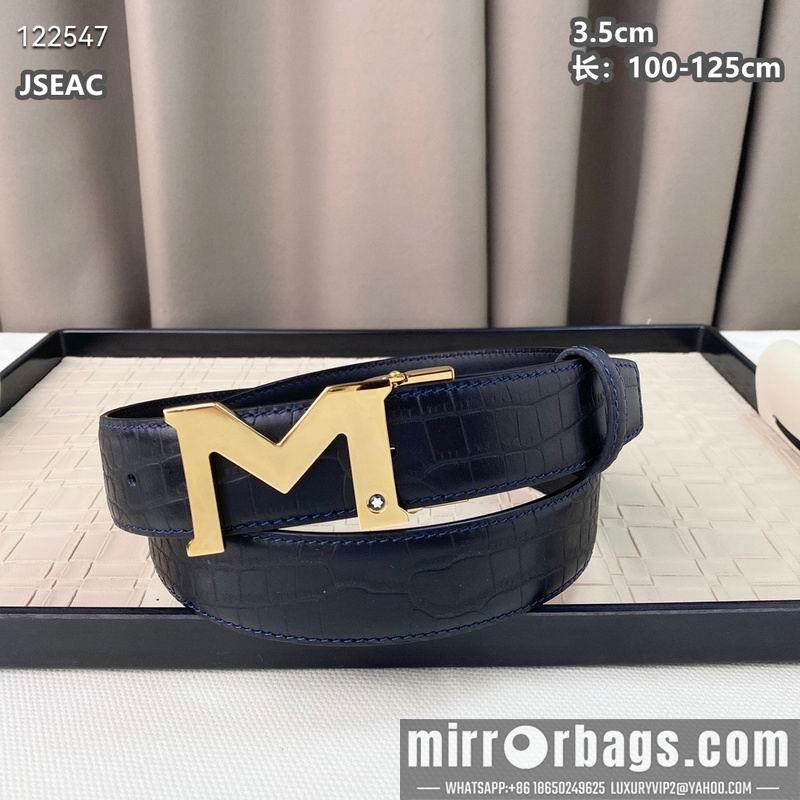 Montblanc belt 35mmX100-125cm 8L09