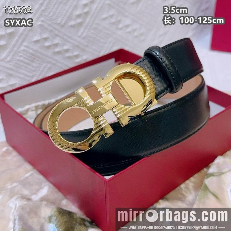Ferragamo belt 35mmX100-125cm 8L90