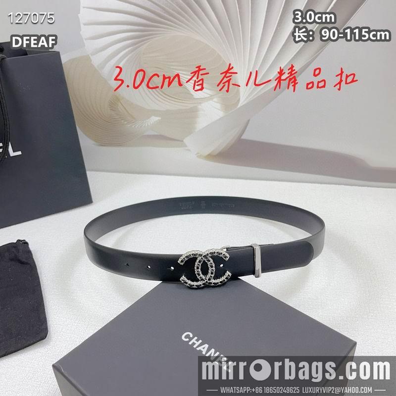 Chanel belt 30mmX90-115cm 8L37