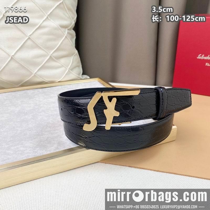 Ferragamo belt 35mmX100-125cm 8L072016