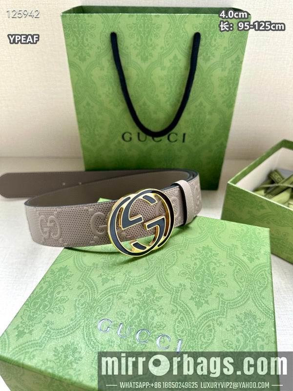 Gucci belt 40mmX95-125cm 8L75