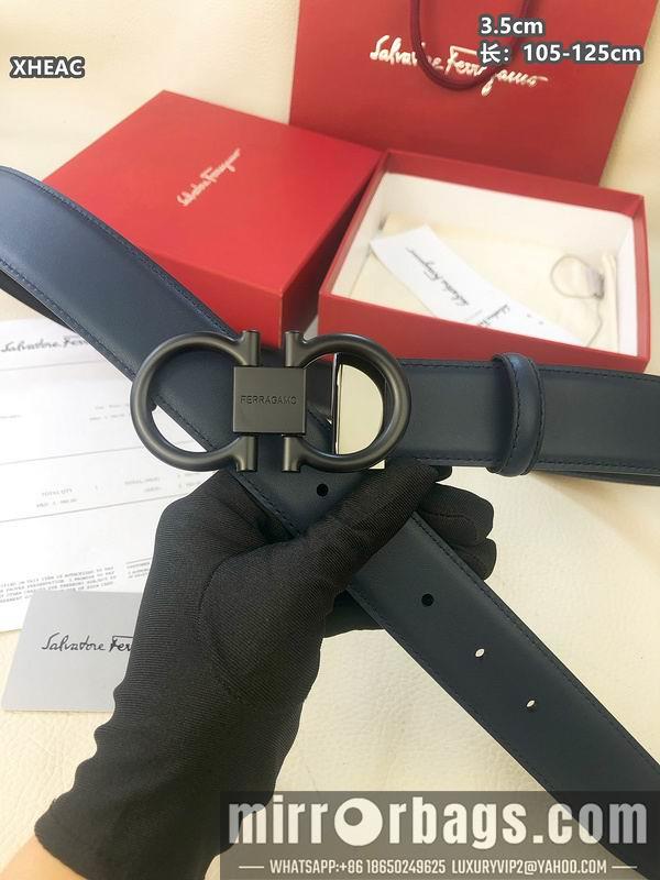 Ferragamo belt 35mmX105-125cm 8L141