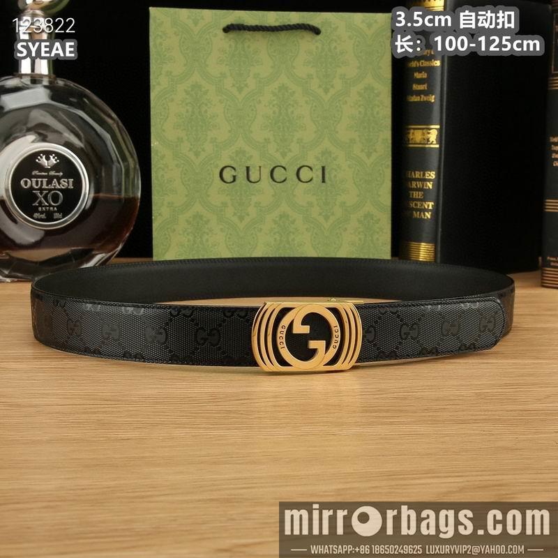 Gucci belt 35mmX100-125cm 8L46