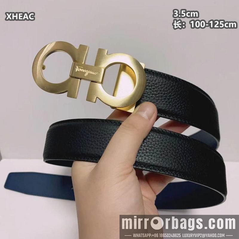 Ferragamo belt 35mmX100-125cm 8L163