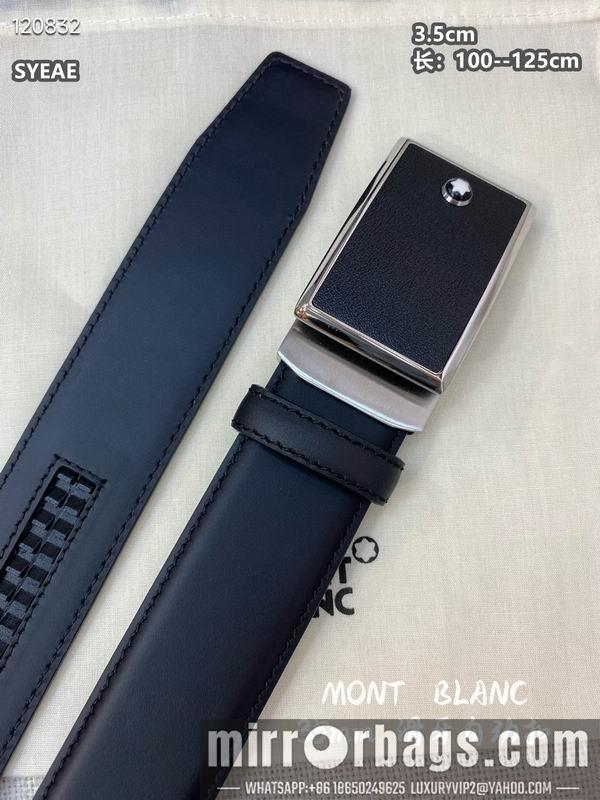 Montblanc belt 自动扣 35mmX100-125cm 8L072012
