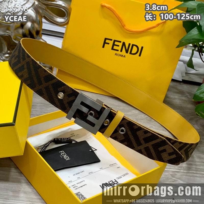 Fendi belt 38mmX100-125cm 8L08