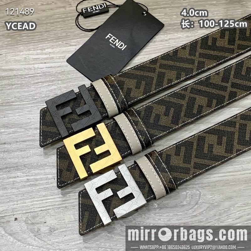 Fendi belt 40mmX100-125cm 8L123