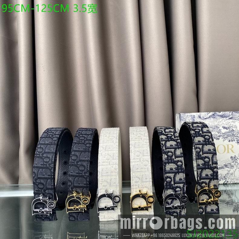 Dior belt 35mmX95-125cm 7D11