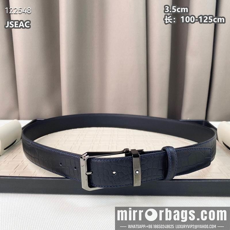 Montblanc belt 35mmX100-125cm 8L21