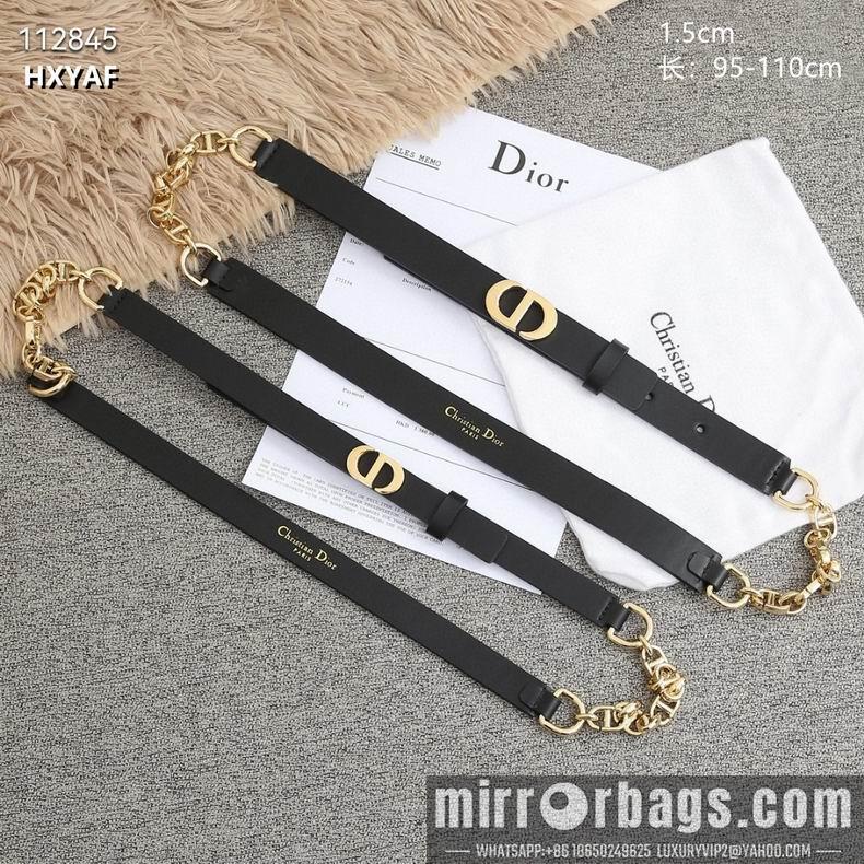 Dior belt 15mmX95-110cm 8L04