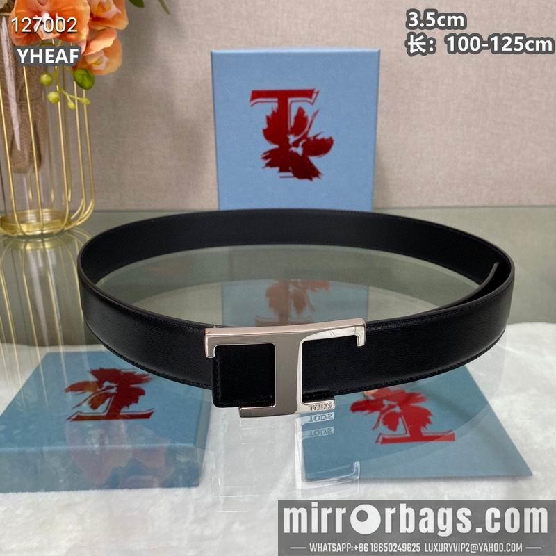 TOD's belt 35mmX100-125cm 8L10