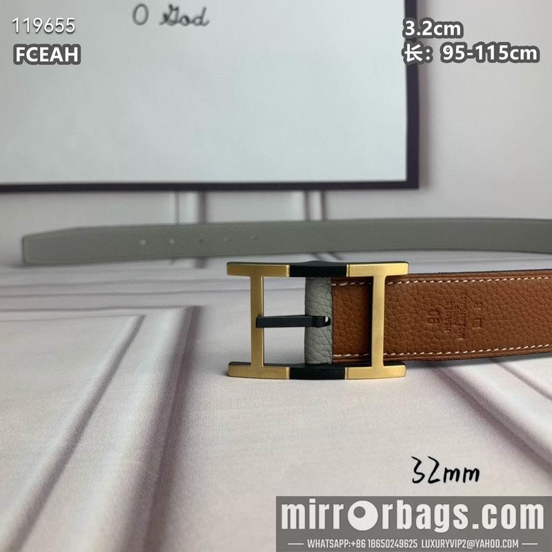 Hermes belt 32mmX95-125cm 8L040803