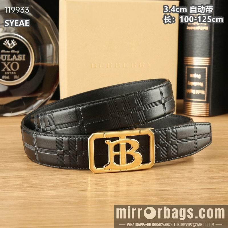 Burberry belt 34mmX100-125cm 8L05