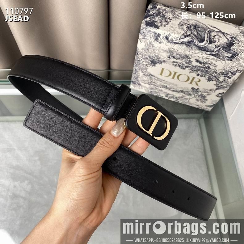 Dior Belt 35mm 95-125cm 8L07